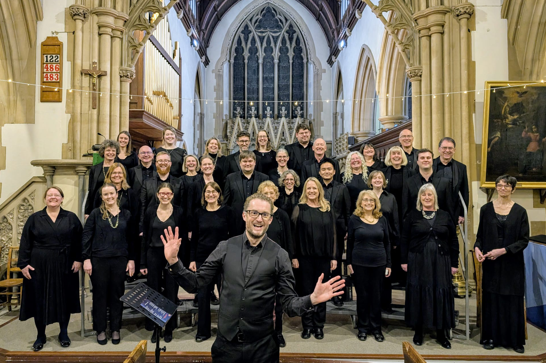 Sing to the Moon: a Chilly Evening at Christ Church